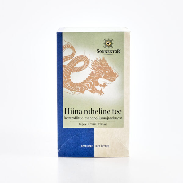 Hiina roheline tee 27g (kotid ümbrikes) Sonnentor
